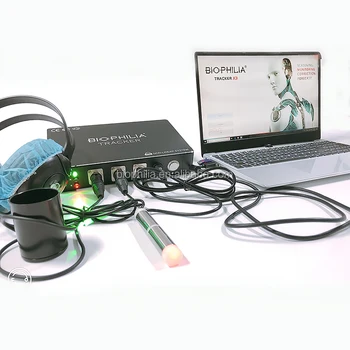 אאורה, צ ' אקרת מכונת Biophilia Tracker X4 גוף בריאות מנתח עם ריבוי שפות